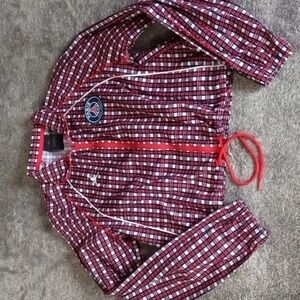 AIR Jordan x PSG Paris St Germain plaid jacket